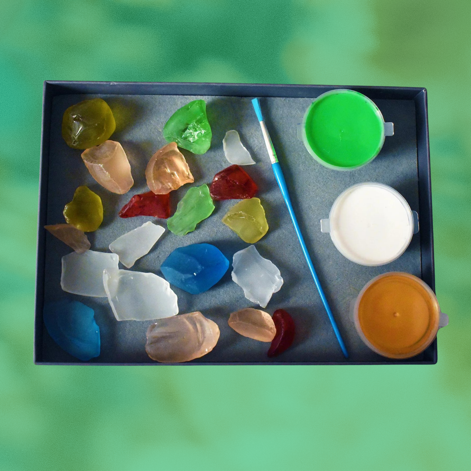 Sea Glass Craft Kit, Beach Decor, DIY, Coastal Decor, Nautical Crafts, Ocean Theme Crafts, Crafting for Wellbeing | by Victory In Wellness-4