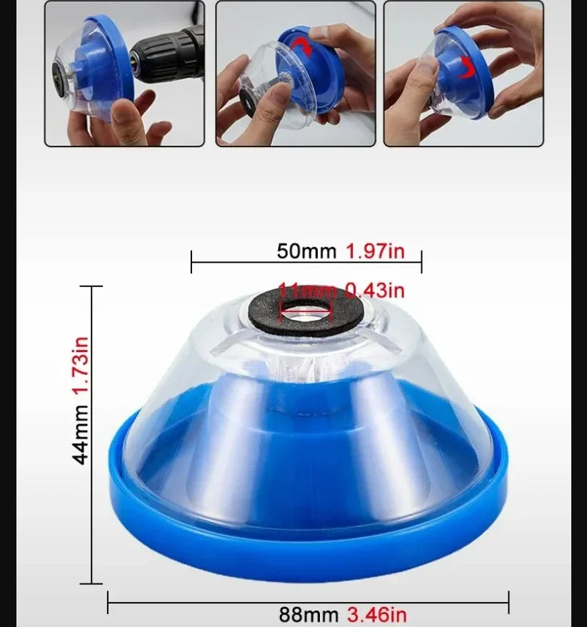 Electric Drill Dust Cover for Household Use Protective Shield