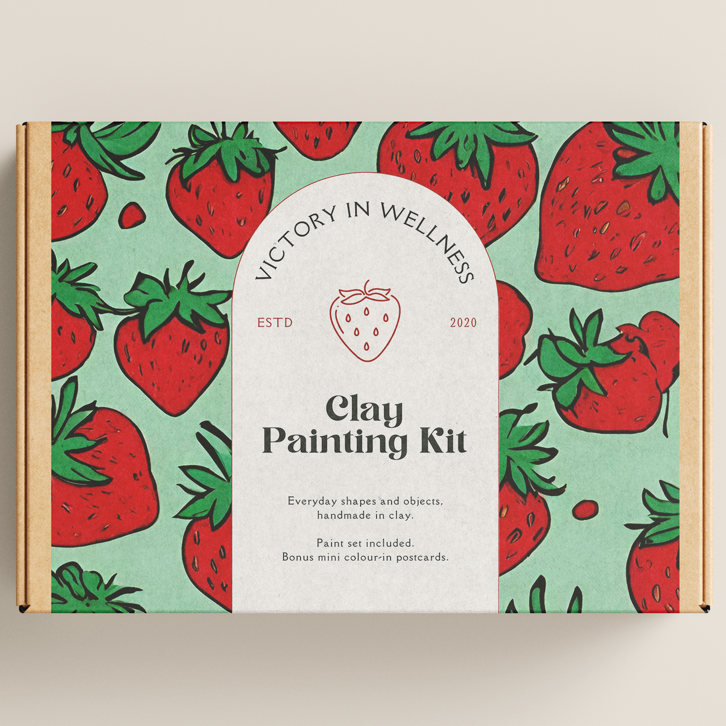 Victory in Wellness starter kit, Strawberry Fruit Paint Kit-0