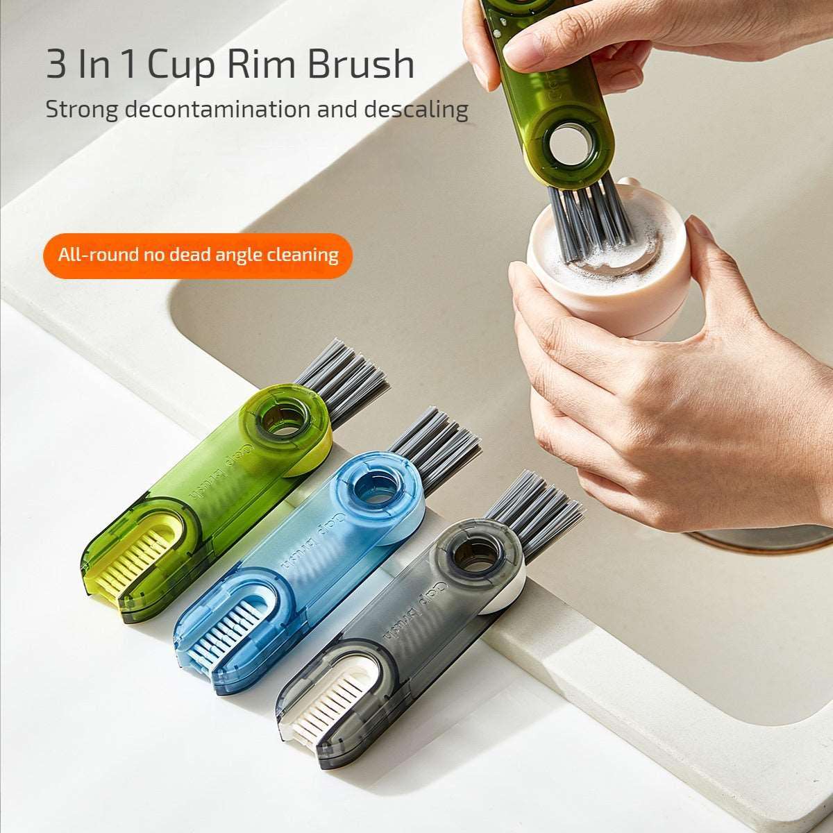 Ultimate 3-in-1 Tiny Bottle Brush for Effortless Cleaning-1