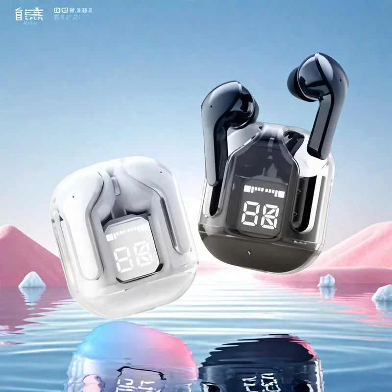 T2 Wireless Mini Earbuds LED Power Digital Display TWS Wireless Headset Stereo Sound Bluetooth Headphones 5.3