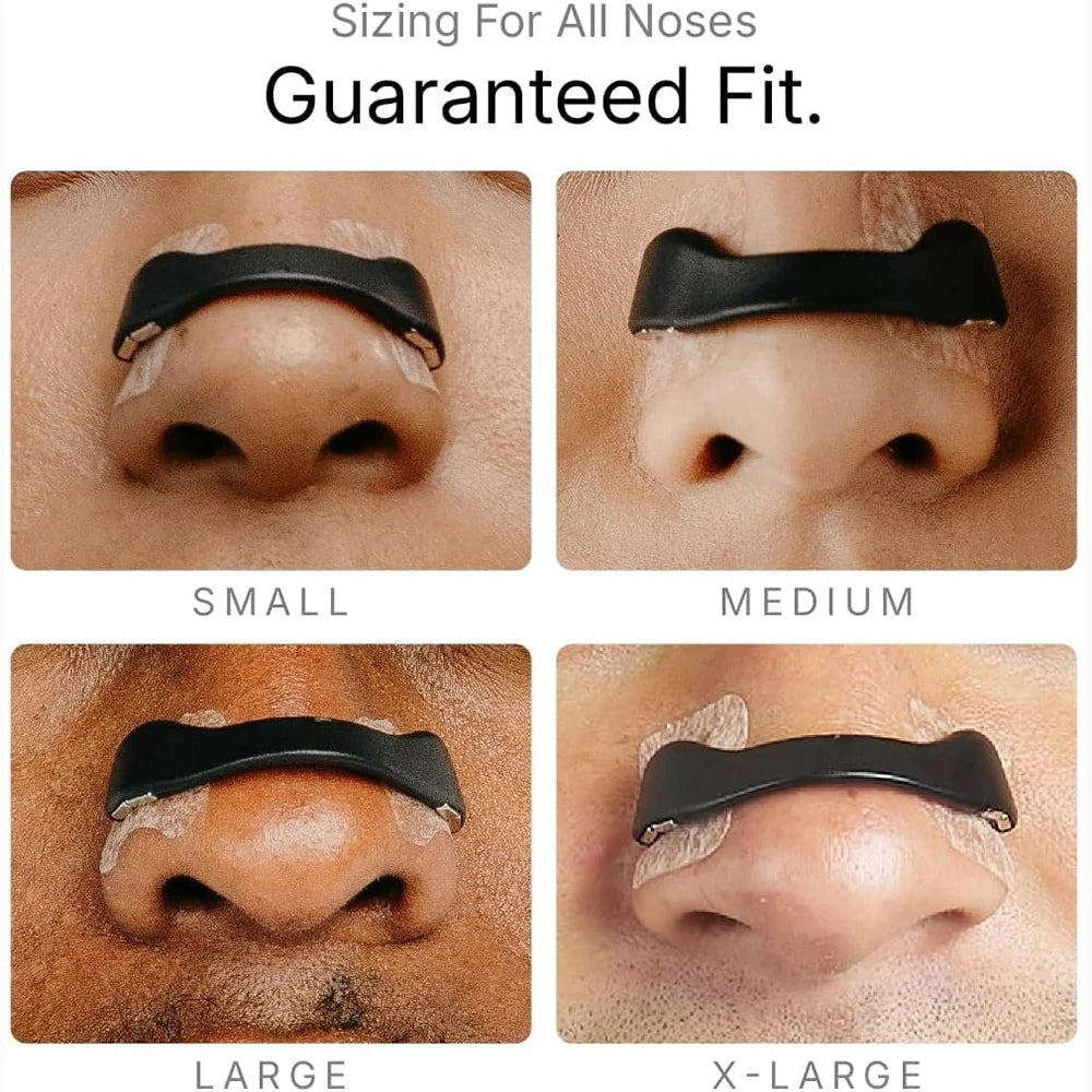 Skin Safe Nasal Strips,Intake Breathing Nasal Strip Starter Kit,Boost Oxygen,Reduce Snoring,Magnetic Nose Strips